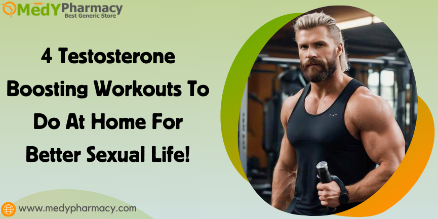 4 Testosterone Boosting Workouts to do at Home for Better Sexual Life!
