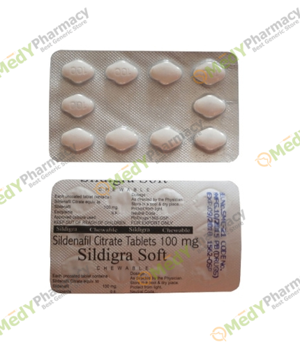 Sildigra Soft 100 Mg