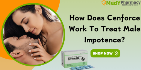 How Does Cenforce Work To Treat Male Impotence?