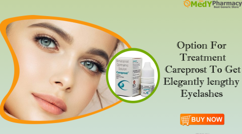 Option for treatment Careprost to get elegantly lengthy eyelashes