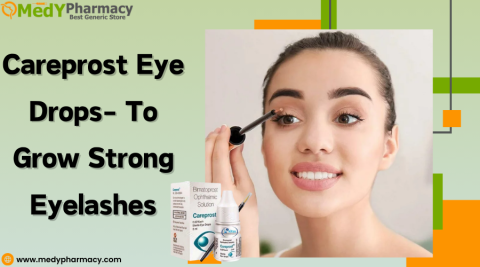 Careprost eye drops- To Grow Strong Eyelashes