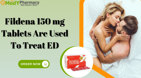 Fildena 150mg tablets are used to Treat ED