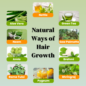 Natural Ways of Hair Growth