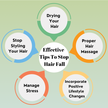 Effective Tips to Stop Hair Fall