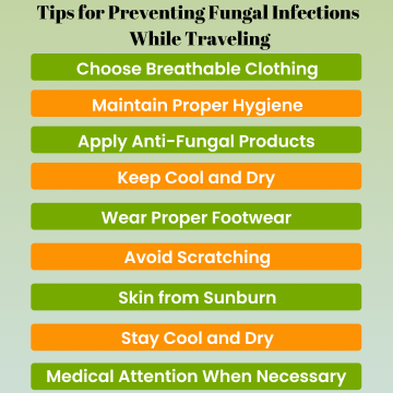 Tips for Preventing Fungal Infections While Traveling