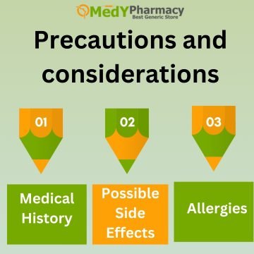 Precautions and considerations