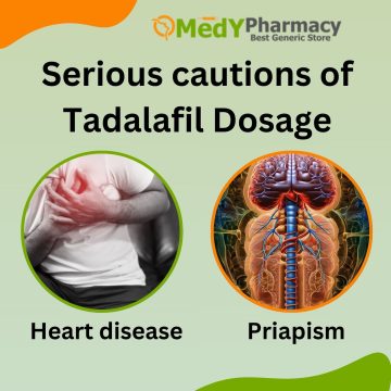 Serious cautions of Tadalafil Dosage