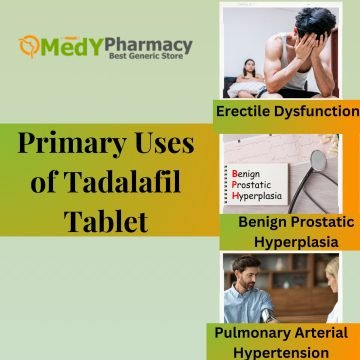 Primary Uses of Tadalafil Tablet