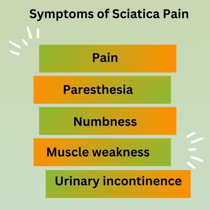 Symptoms of Sciatica Pain
