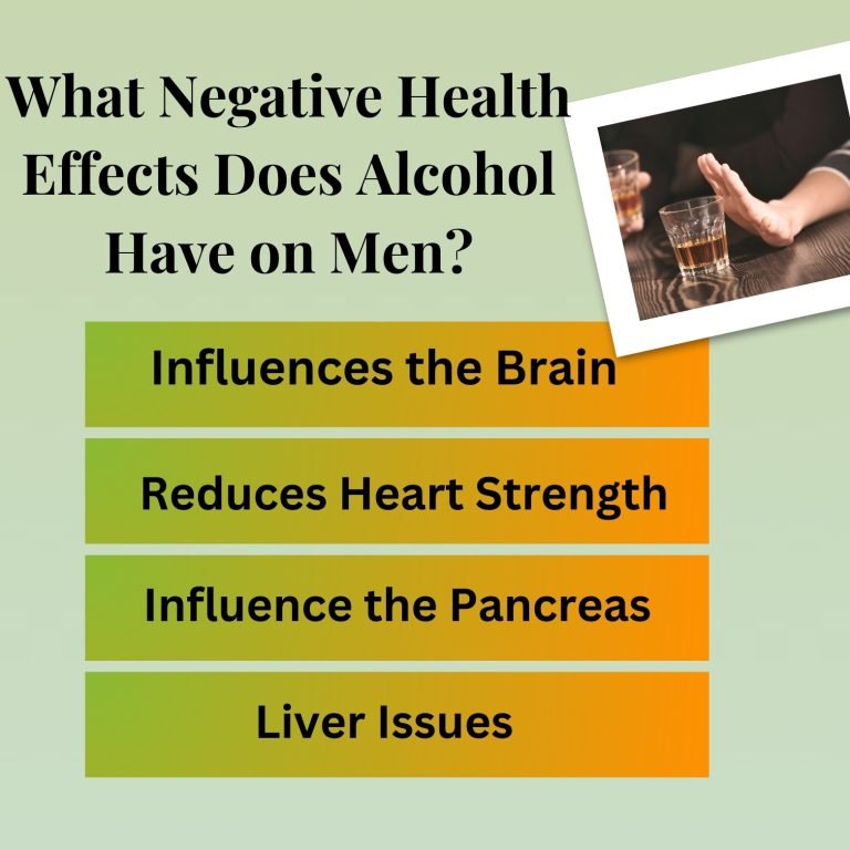 What Negative Health Effects Does Alcohol Have on Men?