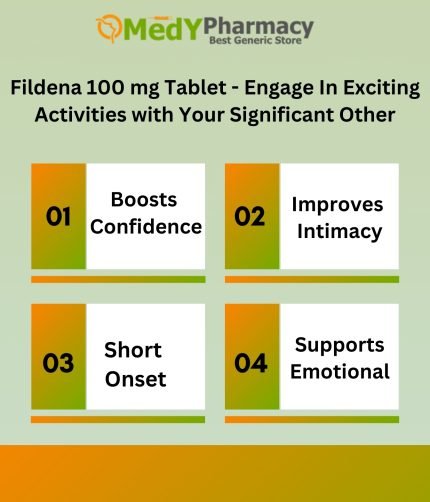 Fildena 100 mg Tablet - Engage In Exciting Activities with Your Significant Other