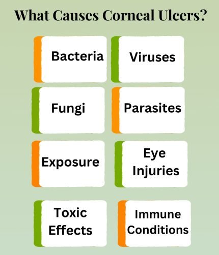 What Causes Corneal Ulcers?