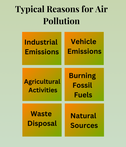 Typical Reasons for Air Pollution