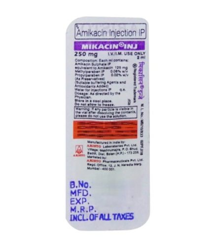 Mikacin 250 Mg Injection