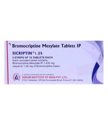 Sicriptin 1.25 Mg