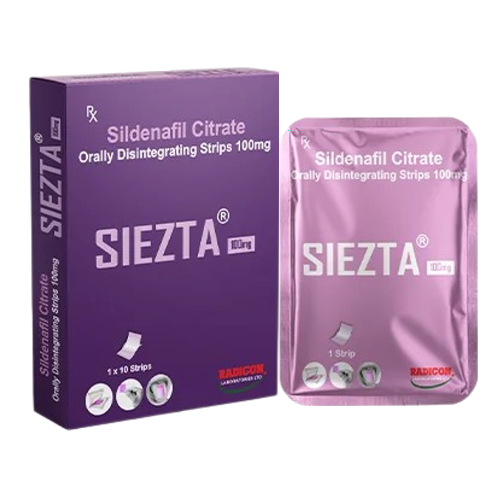 Siezta 100 Mg Strips Siezta 100 Mg Strips